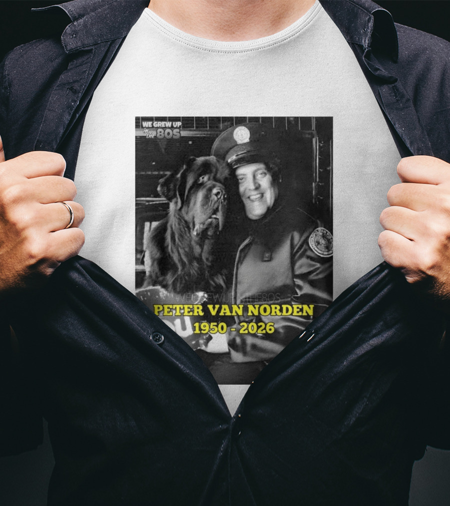We Grew Up In The 80s Peter Van Norden 1950 2026 T-Shirt
