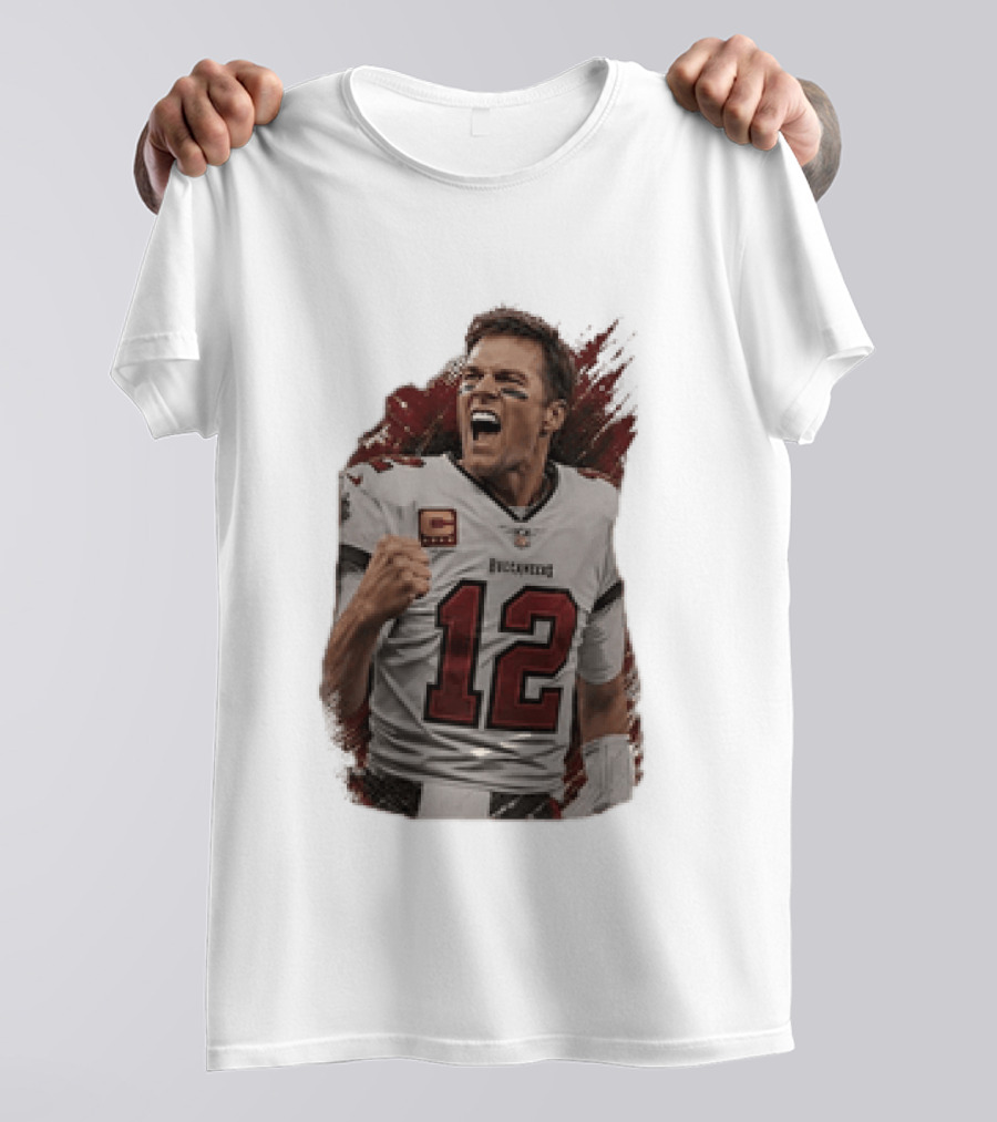 Tampa Bay Buccaneers Tom Brady Number 12 NFL Legend T-Shirt