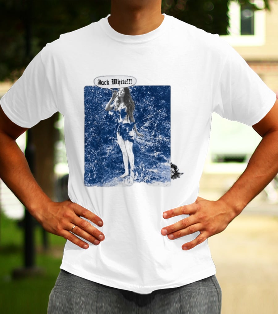 Jack White No Name Tour 2026 Eden Blue Tone Forest Scene T-Shirt