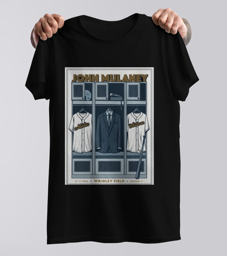 John Mulaney Mister Whatever Wrigley Field Chicago July 11 2026 T-Shirt