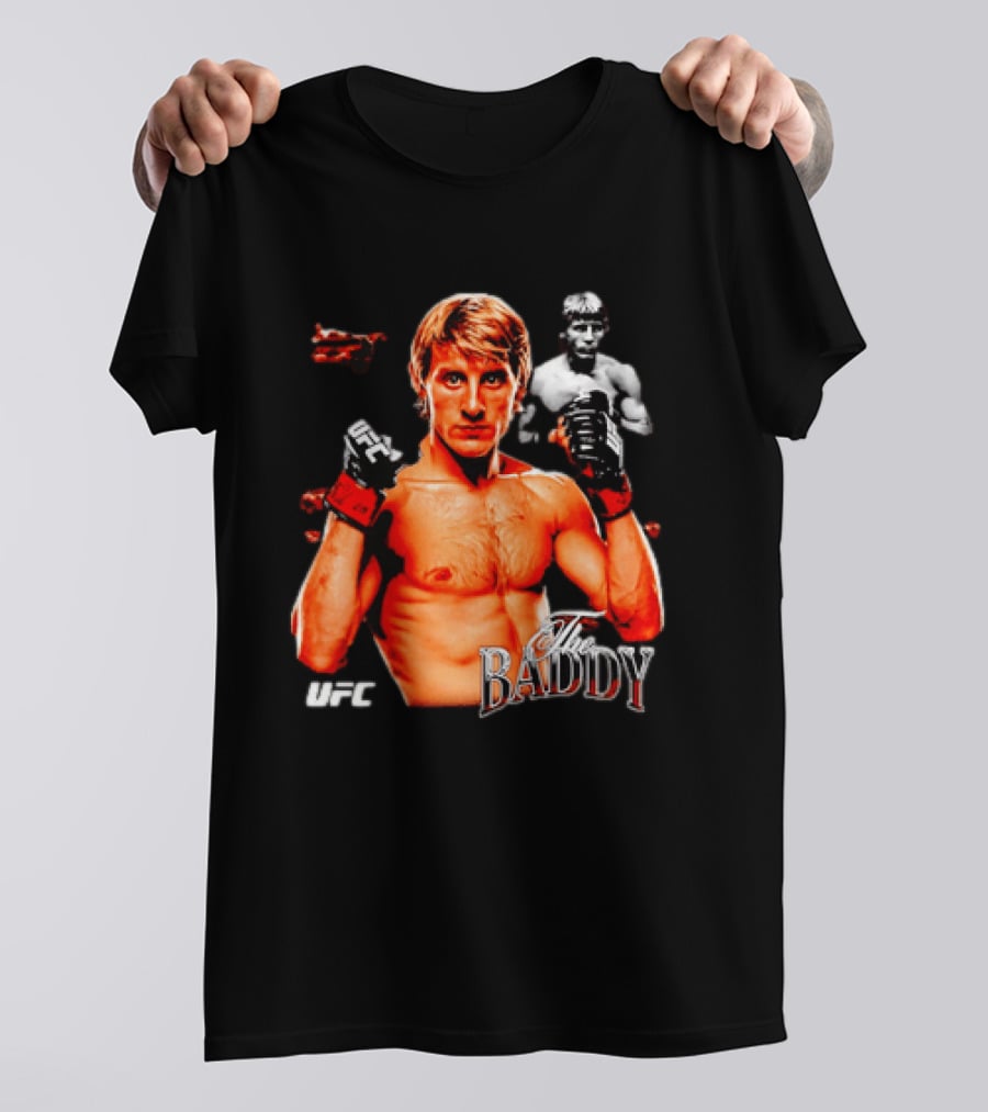 Paddy Pimblett The Baddy UFC MMA Fighter Image T-Shirt
