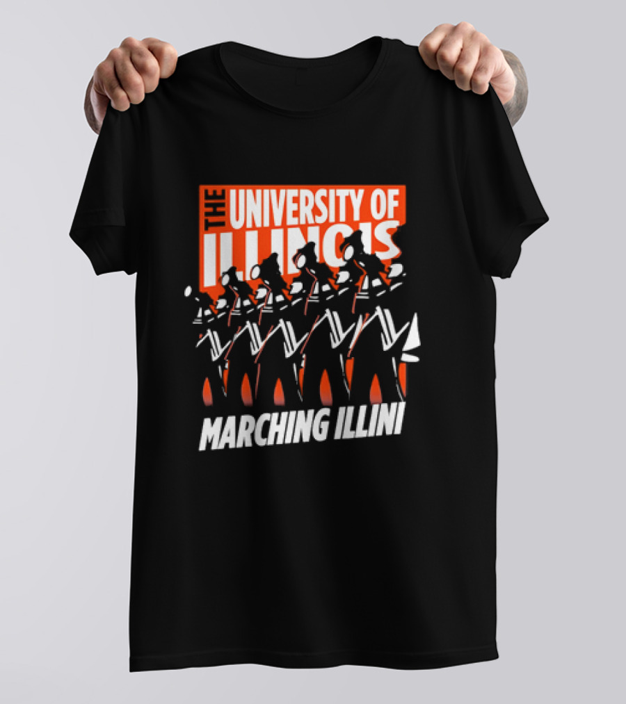 The University Of Illinois Marching Illini Band T-Shirt