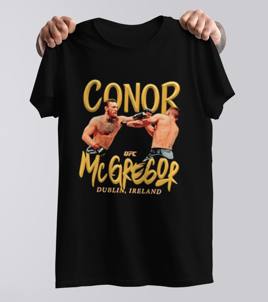 Conor McGregor UFC Dublin Ireland T-Shirt