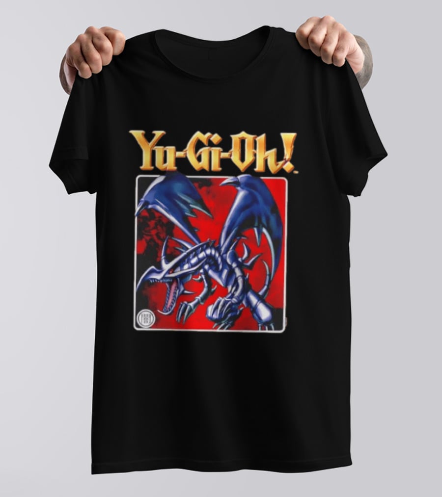 Yu Gi Oh 25th Anniversary Red Eyes Black Dragon Card T-Shirt