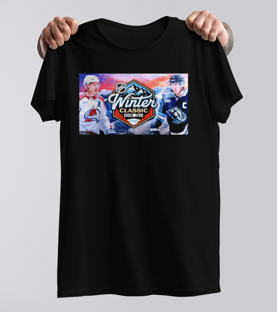 NHL Winter Classic Discover Utah Colorado Avalanche Vs Mammoth T-Shirt