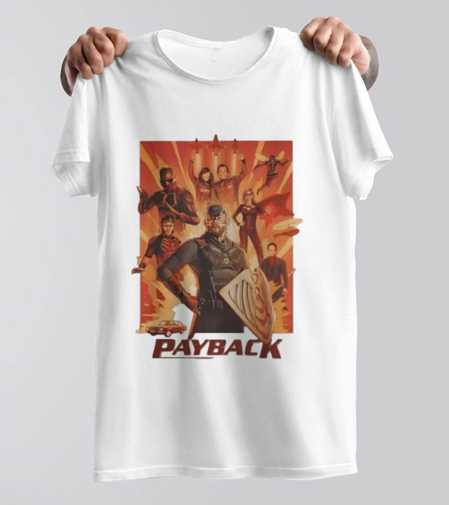 Payback The Boys Soldier Boy Crimson Countess Gunpowder Mindy Lite TNT Ensemble T-Shirt