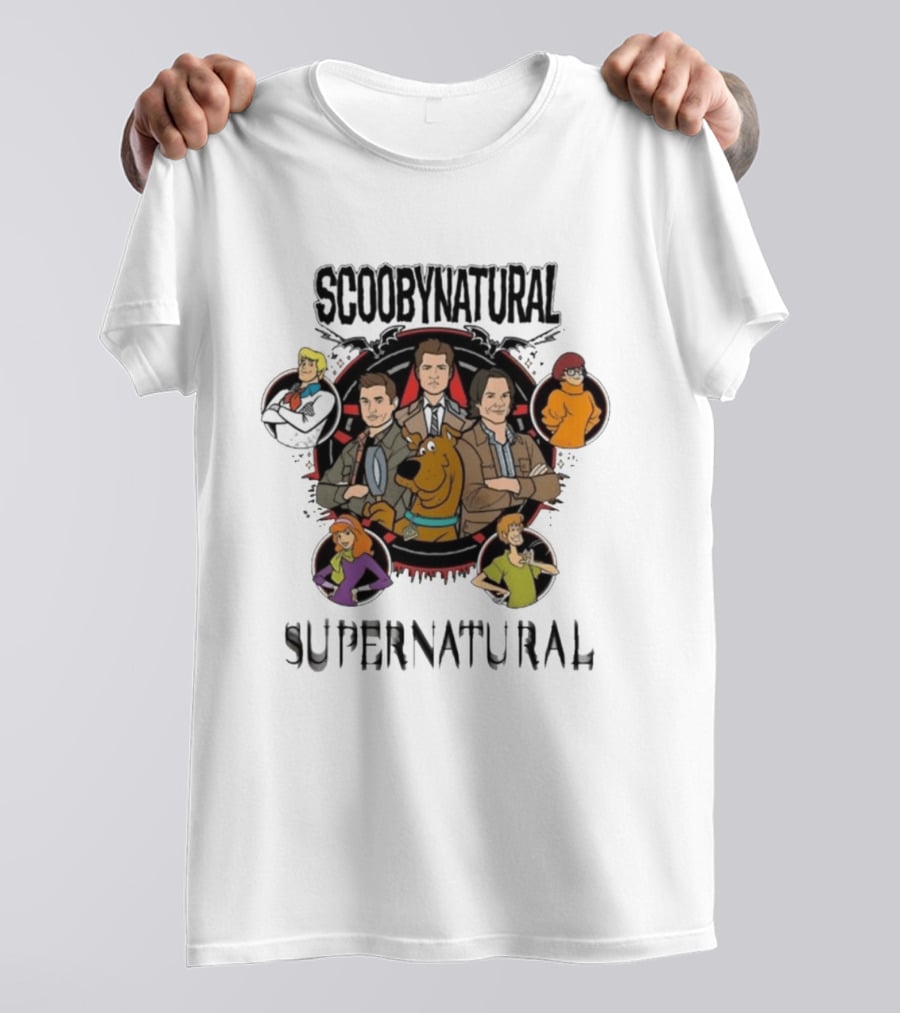 Scoobynatural Supernatural Crossover Featuring Iconic Characters For Fans Of Both Worlds T-Shirt