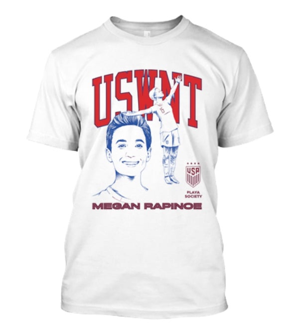 USWNT Megan Rapinoe Soccer USA T-Shirt