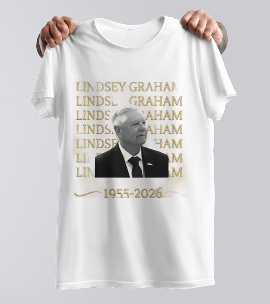 Lindsey Graham South Carolina Senator Memorial 1955 2026 T-Shirt