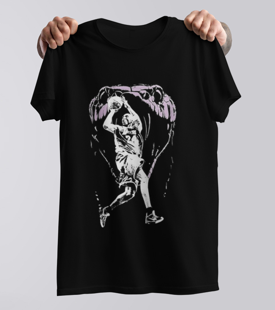 Black Mamba Kobe Bryant LA Lakers Basketball Shooting Action T-Shirt
