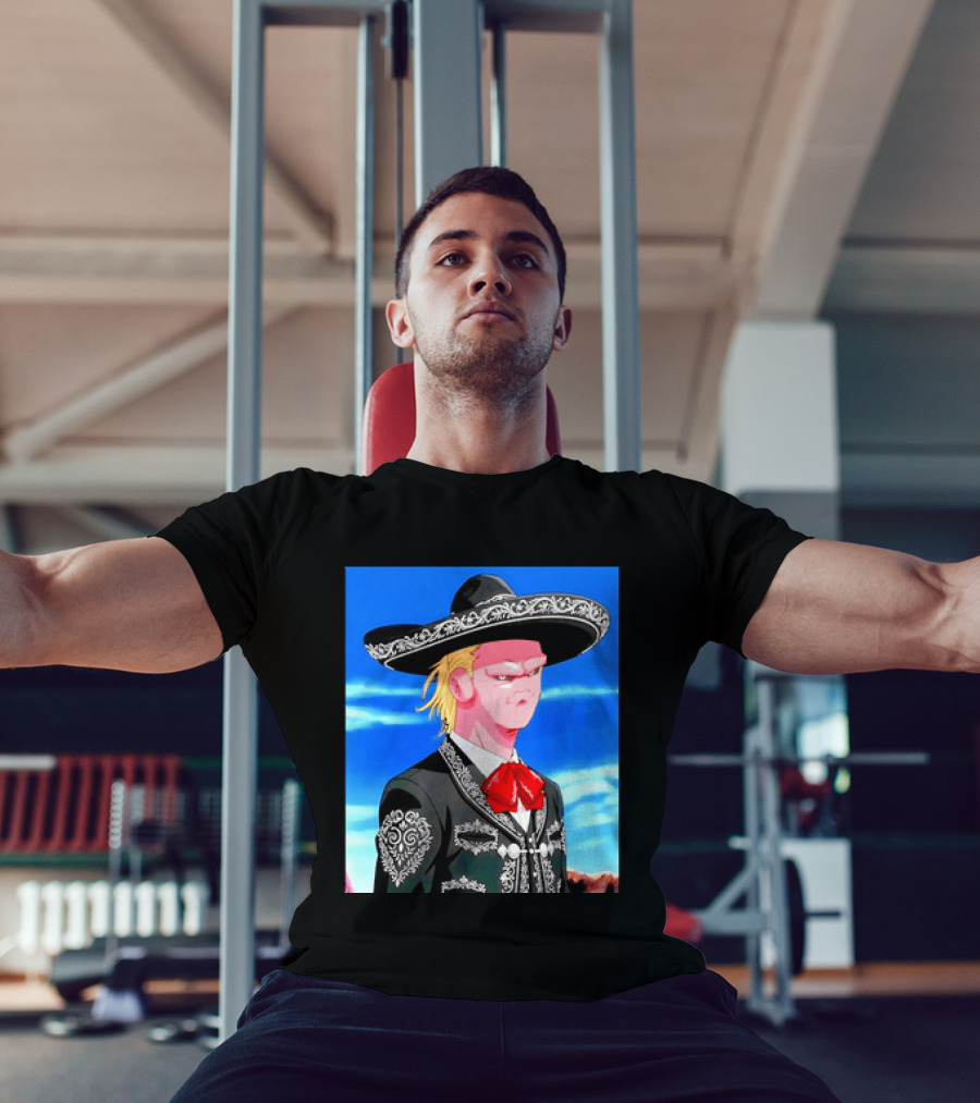 Majin Buu Mariachi Charro Dragon Ball Z Haaland Fusion T-Shirt