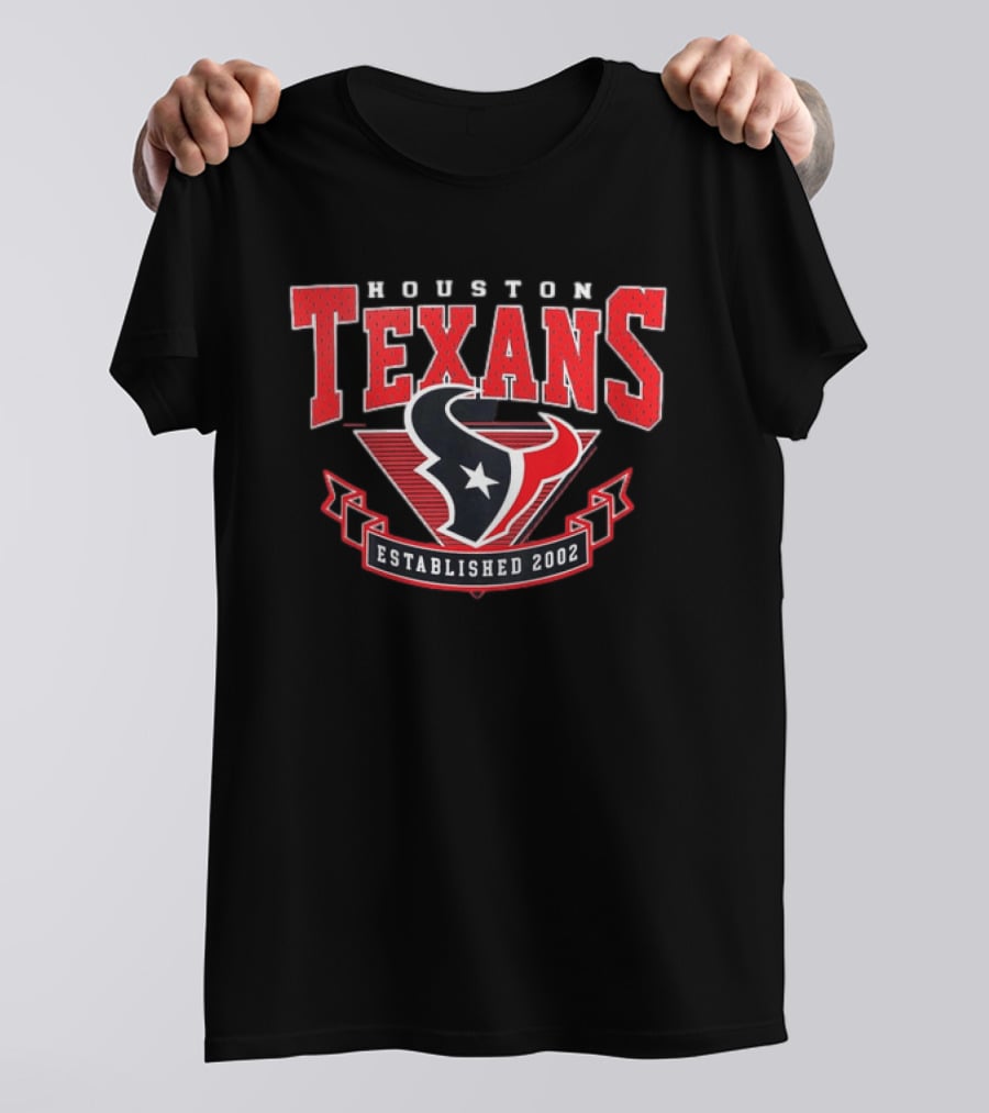 Houston Texans Established 2002 Texan Pride T-Shirt