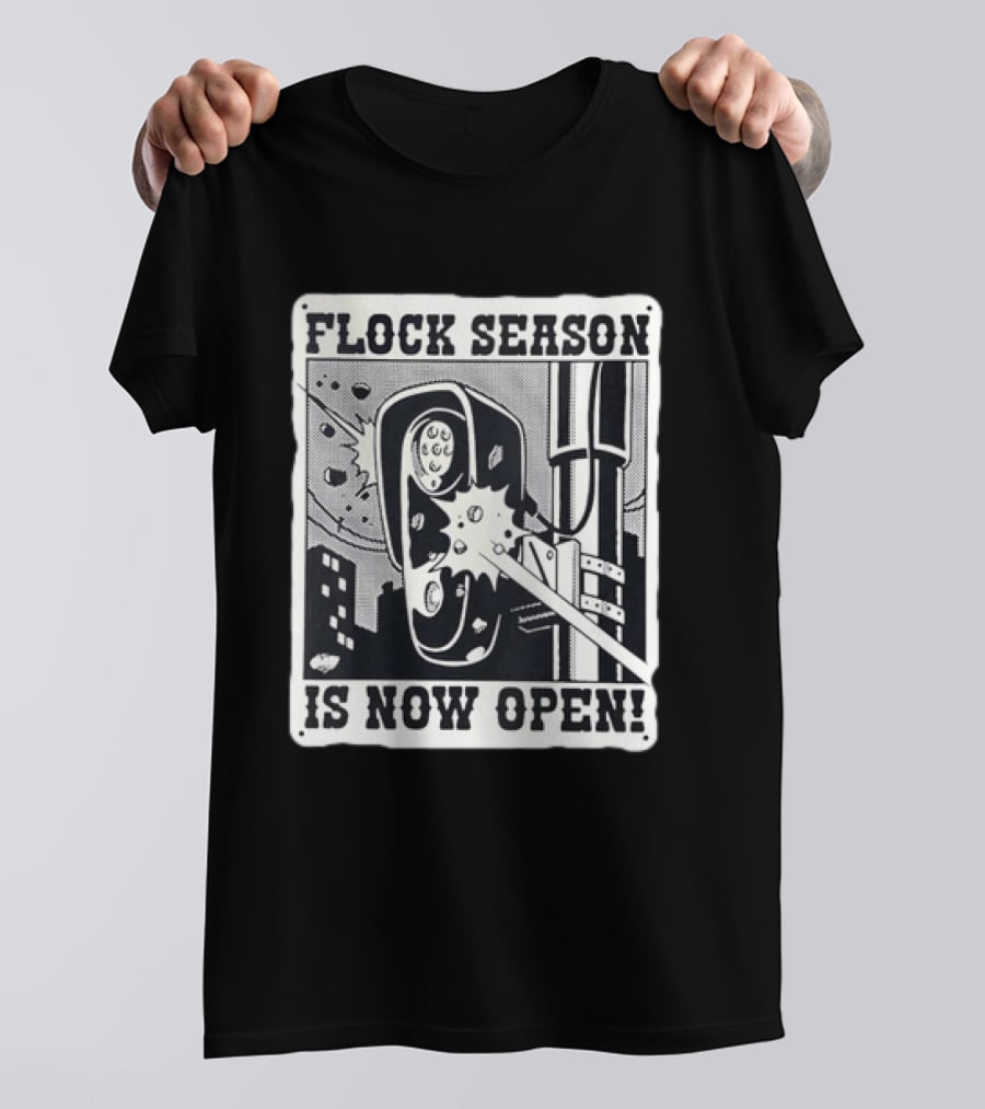 Flock Season Is Now Open Explosive Comic T-Shirt
