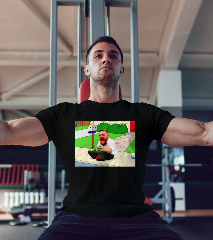 Family Guy Conor McGregor Laughing Curb Scene T-Shirt