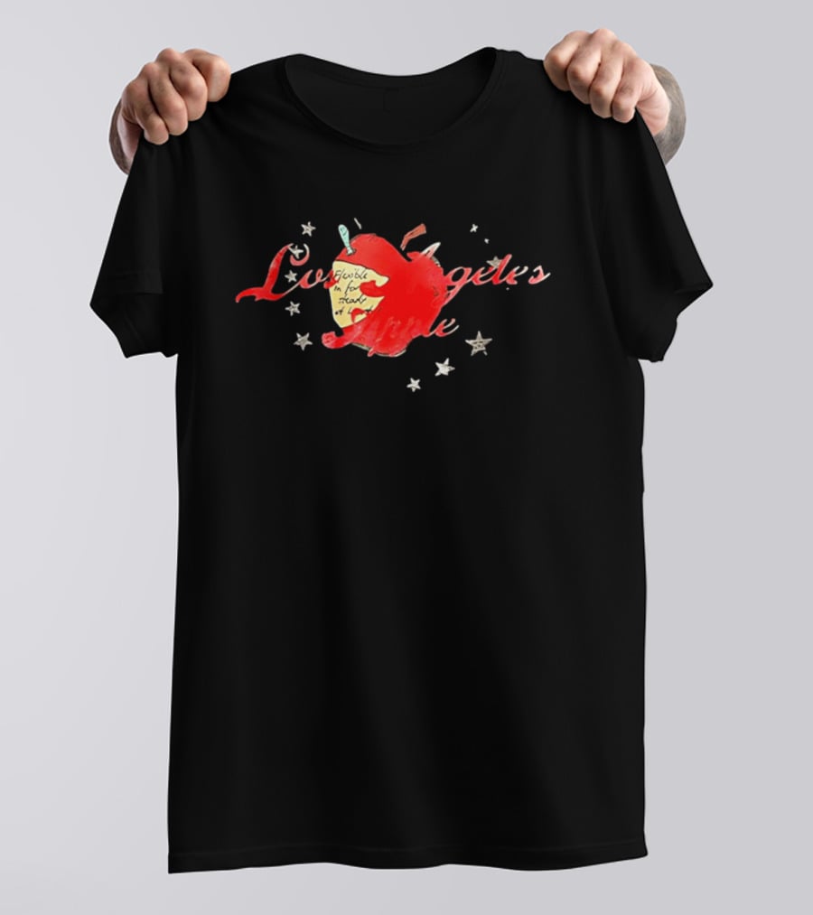 Los Angeles Flexible In For Steady Apple T-Shirt