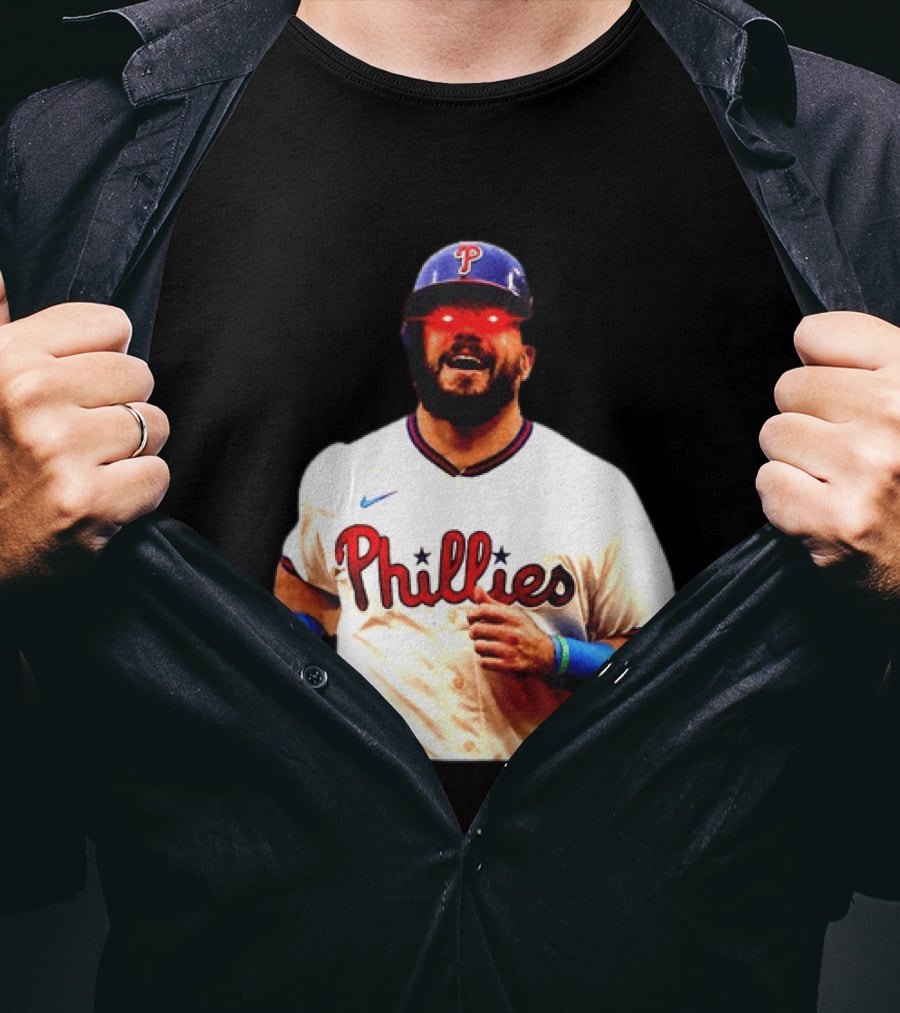 Philadelphia Phillies Kyle Schwarber Dark Brandon MLB T-Shirt
