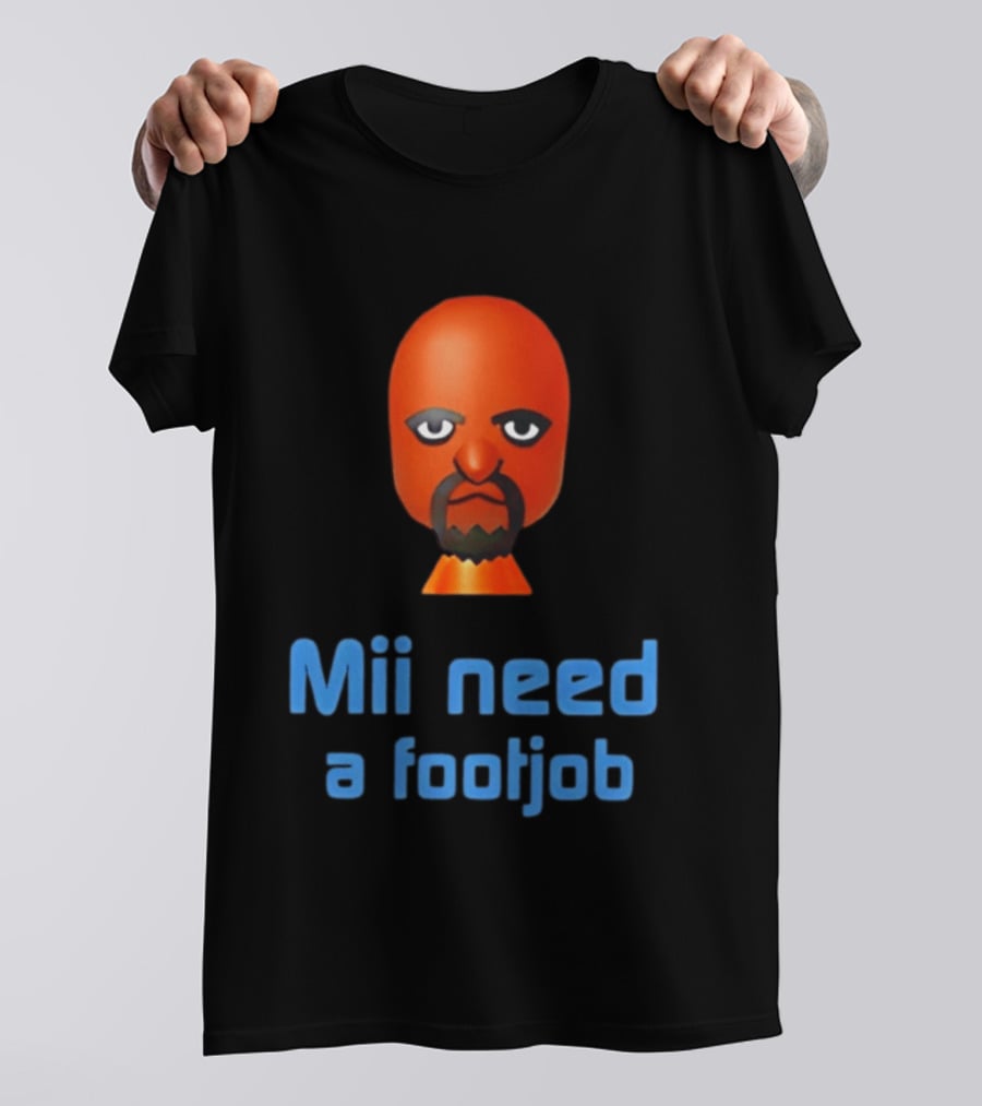 Wii Sports Mii Need A Footjob T-Shirt