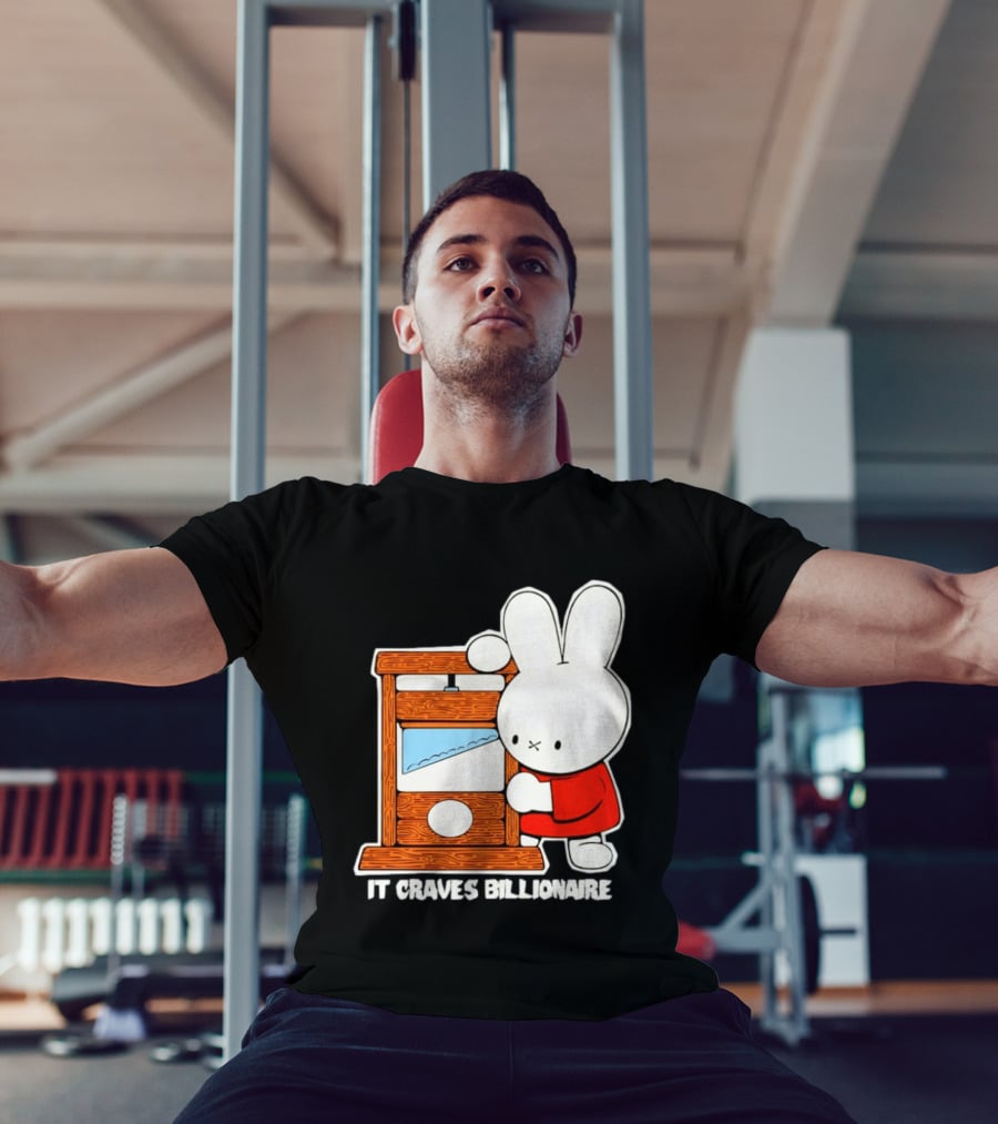 Miffy Guillotine It Craves Billionaire T-Shirt