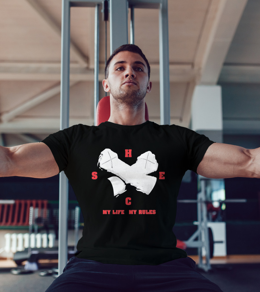HSEC Crossed Axes My Life My Rules T-Shirt