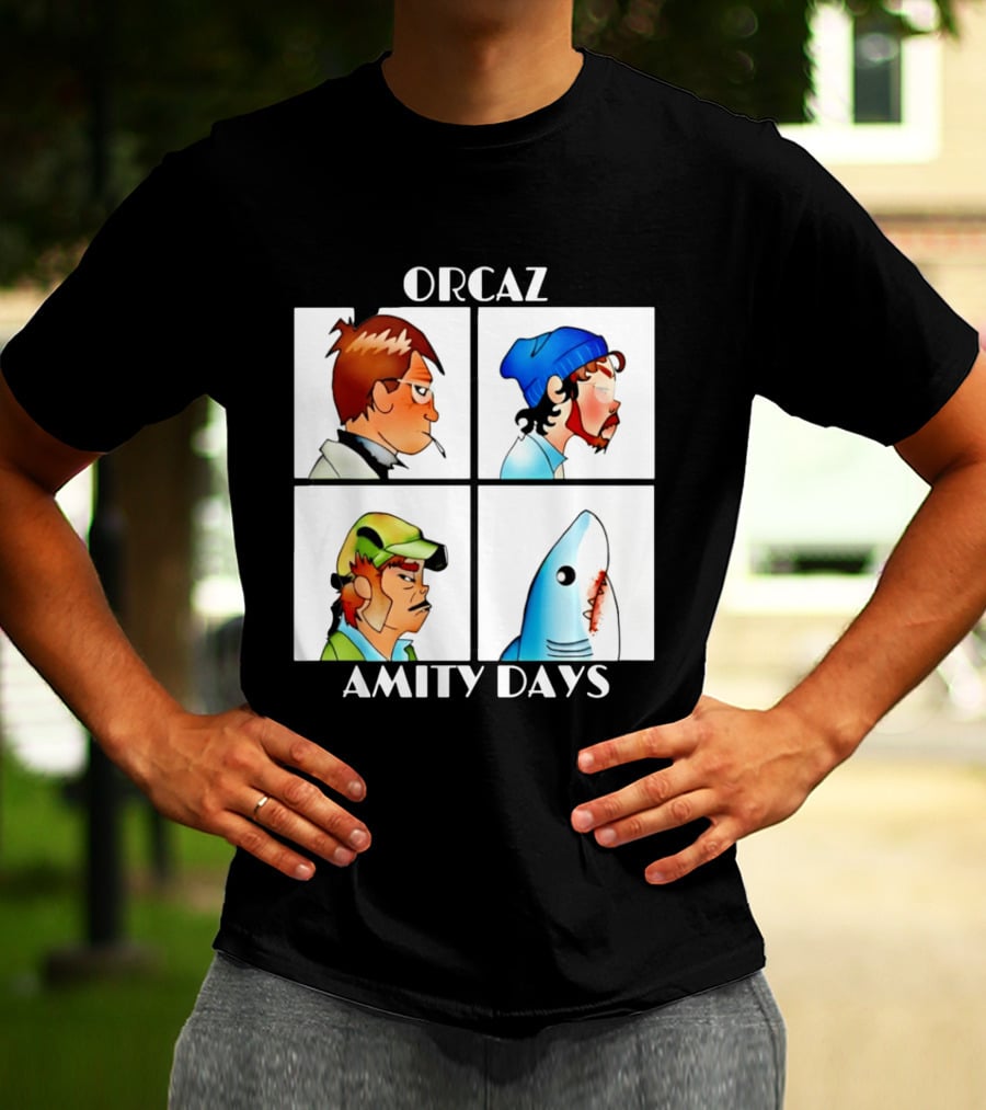 Orcaz Amity Days Demon Days Jaws T-Shirt