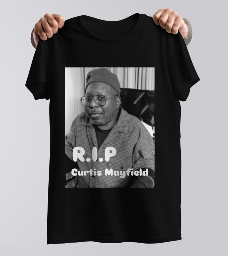RIP Curtis Mayfield Memory July 13 1990 T-Shirt