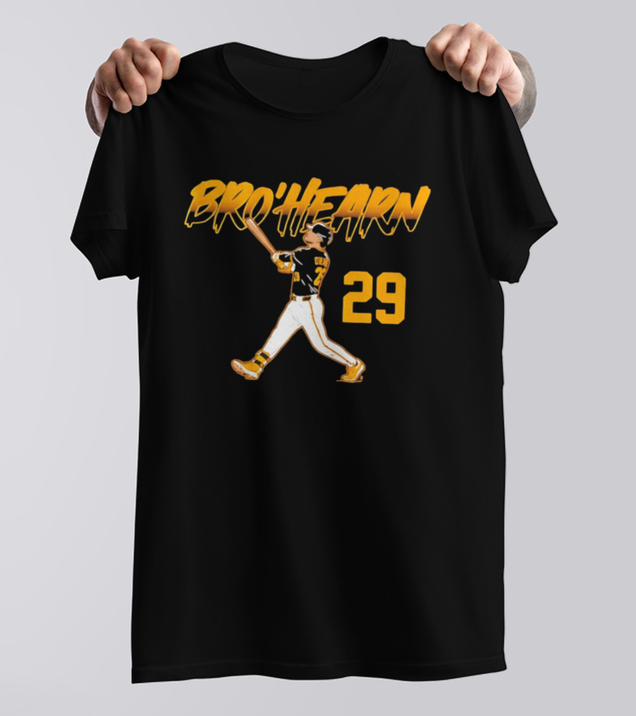 Bro'Hearn 29 Baseball Player T-Shirt