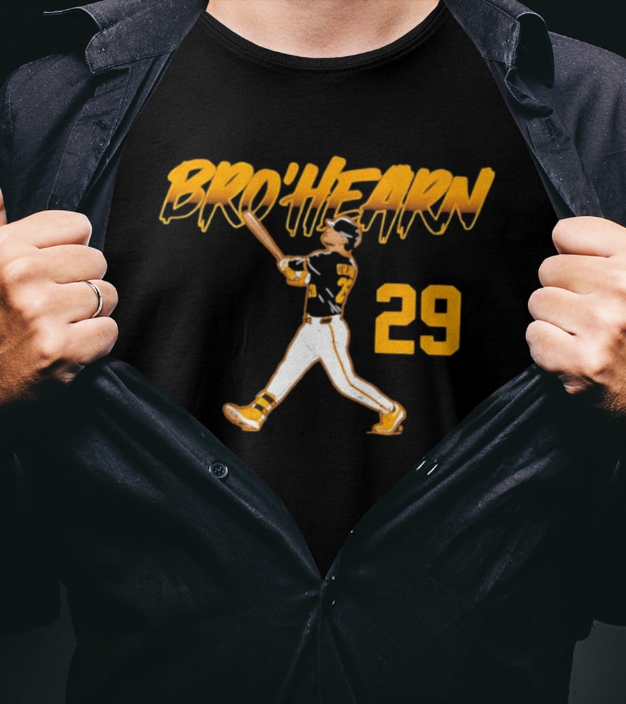 Bro'Hearn 29 Baseball Player T-Shirt