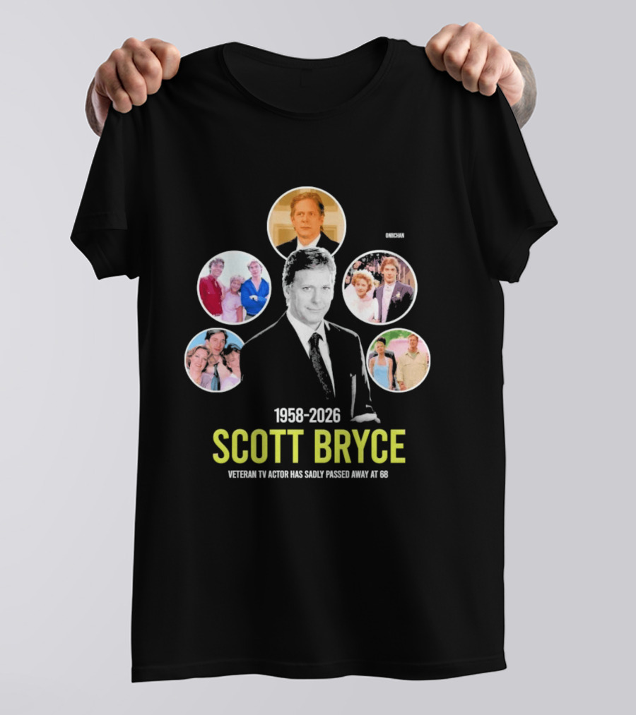 Scott Bryce 1958 2026 Veteran TV Actor Remembered T-Shirt