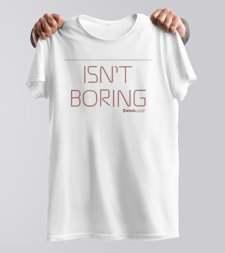 Baseball Isn't Boring Jordan Walker St. Louis Cardinals Swing Juice T-Shirt