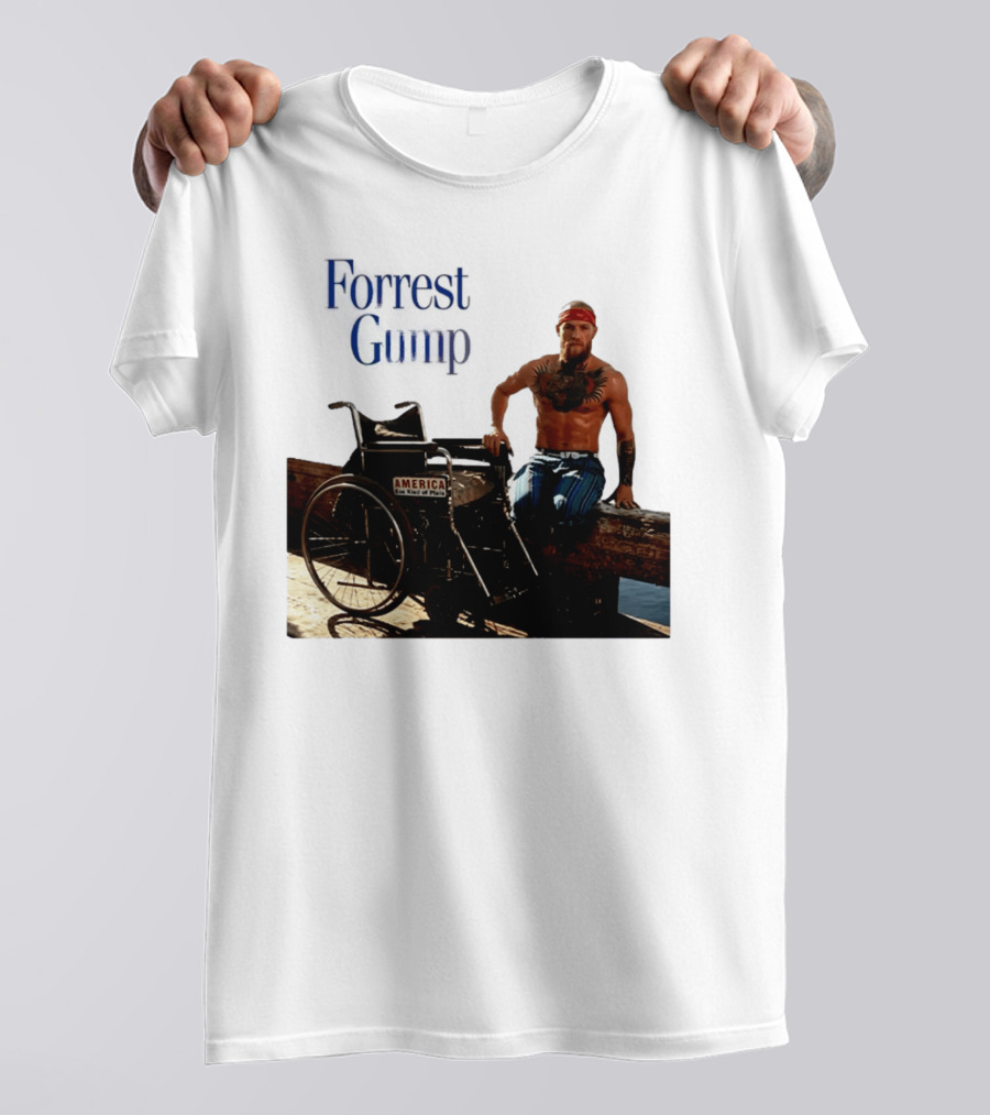 Forrest Gump Conor McGregor America One Kind Of Place T-Shirt
