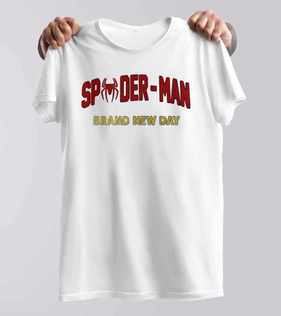 Spider Man Brand New Day Embroidered T-Shirt