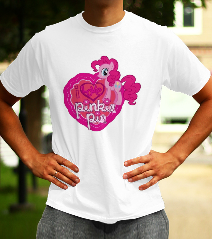 I Love Pinkie Pie My Little Pony Friendship Magic Fan Favorite T-Shirt