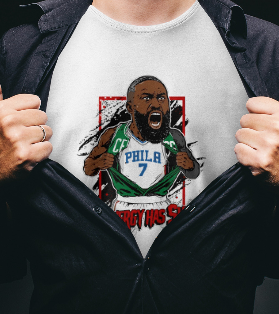 Philadelphia 76ers The Energy Has Shifted Jaylen Brown T-Shirt