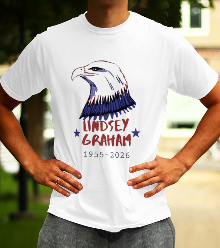 Lindsey Graham 1955 2026 Patriotic Eagle T-Shirt