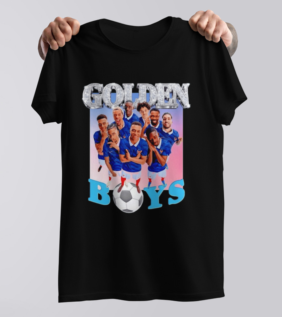 Kylian Mbappe Antoine Griezmann France National Football Team Golden Boys Soccer Players T-Shirt