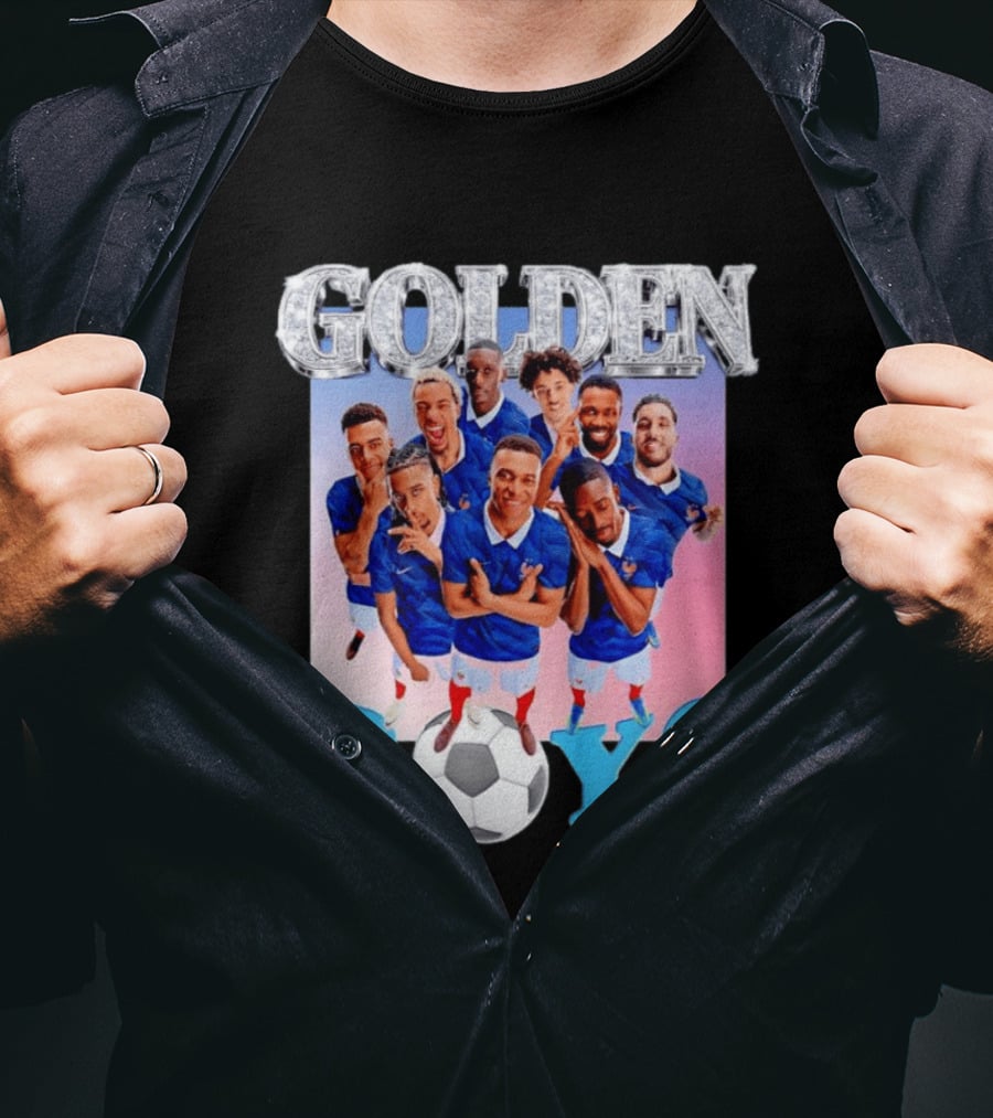 Kylian Mbappe Antoine Griezmann France National Football Team Golden Boys Soccer Players T-Shirt