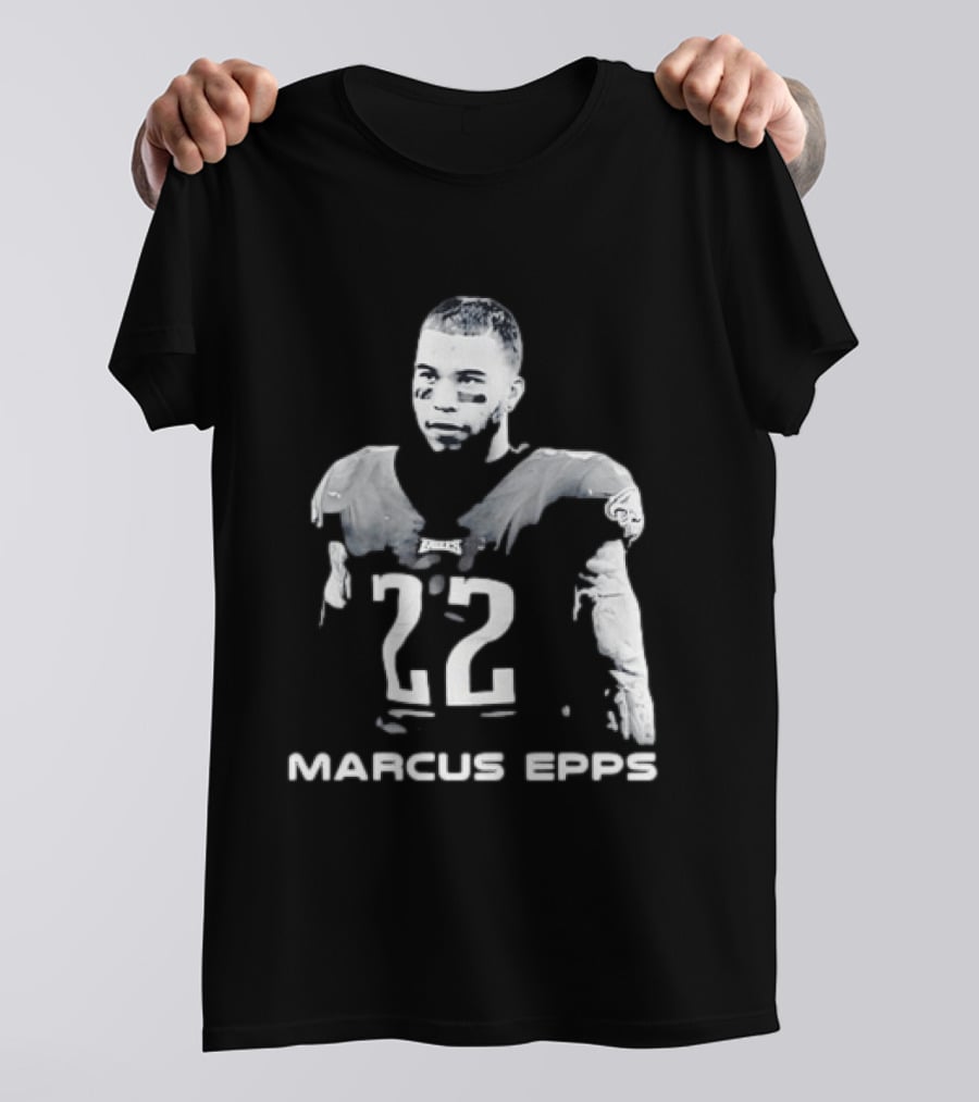 Marcus Epps 22 Philadelphia Eagles NFL Football Player T-Shirt