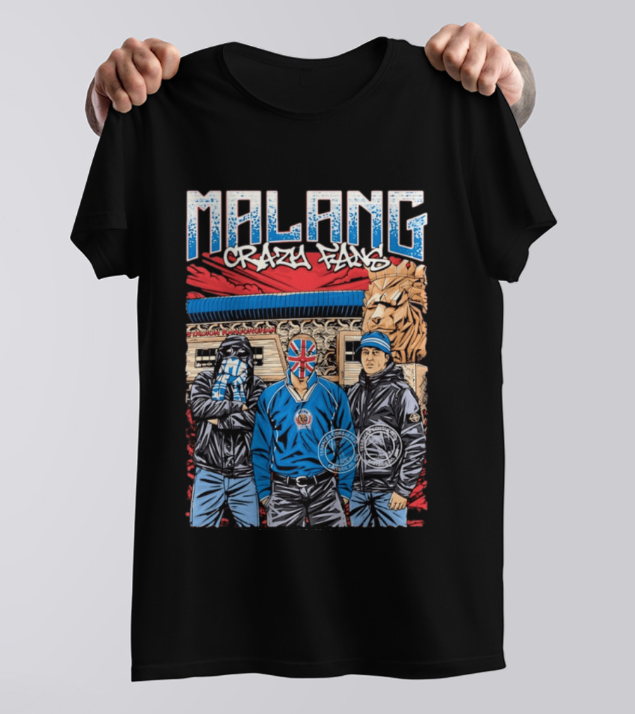 Malang Crazy Fans Stadion Kanjuruhan Arema Football Club T-Shirt