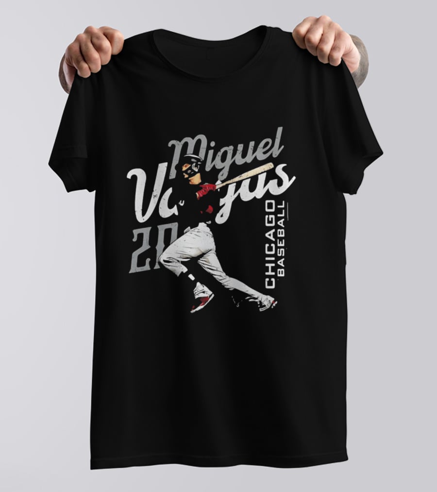 Miguel Vargas Chicago Baseball Player Action T-Shirt