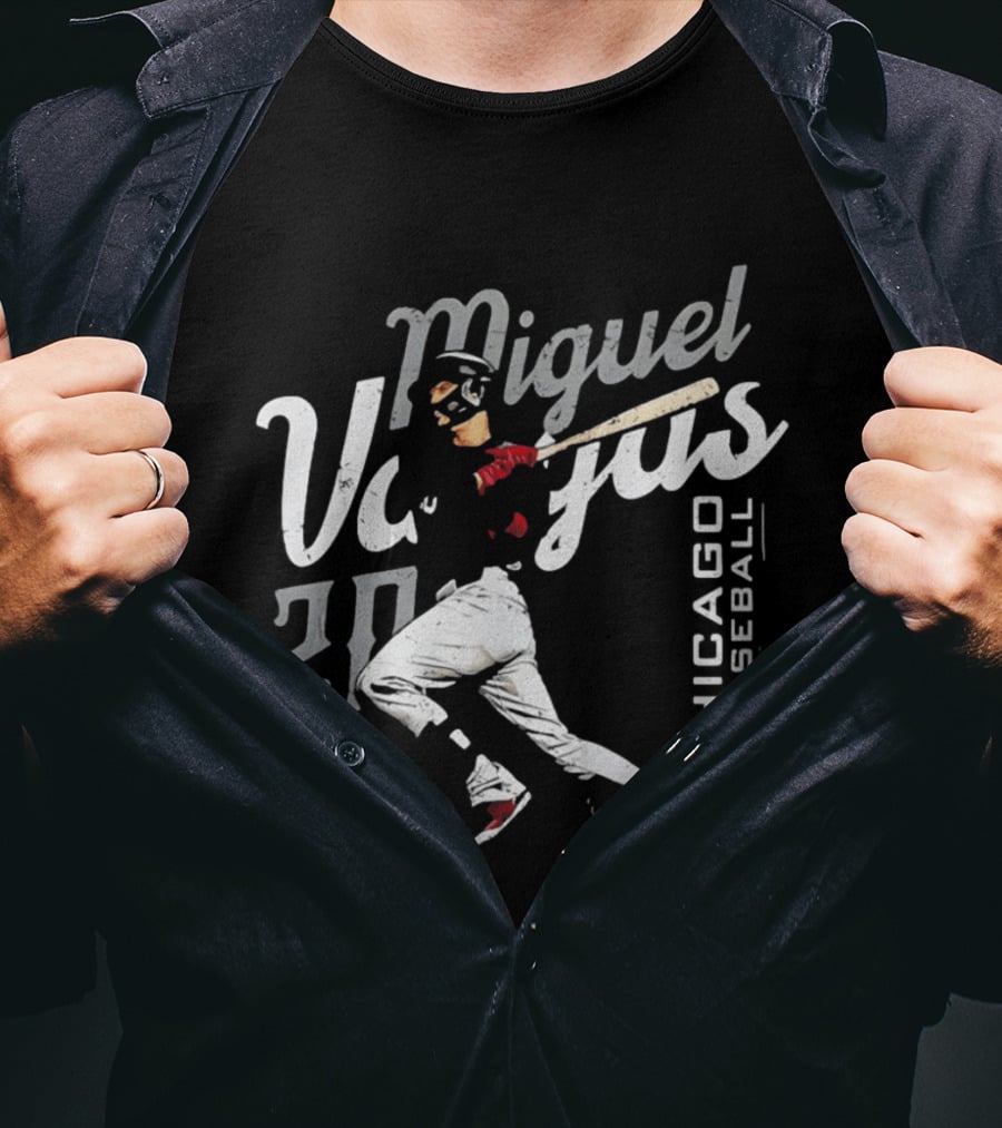 Miguel Vargas Chicago Baseball Player Action T-Shirt