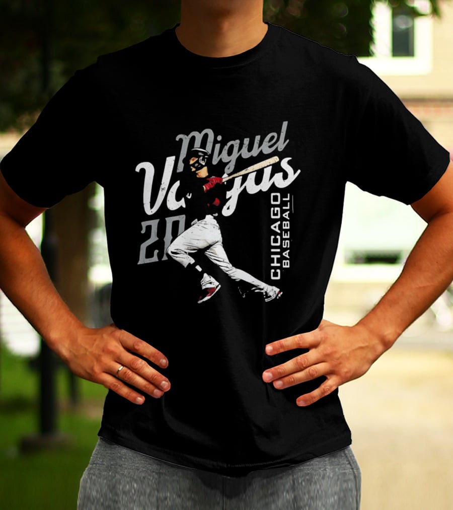 Miguel Vargas Chicago Baseball Player Action T-Shirt
