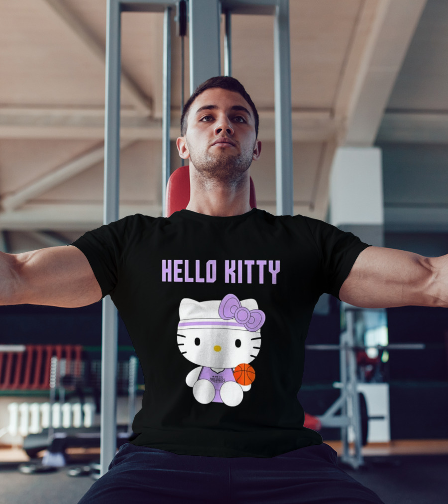 Hello Kitty Basketball Player Golden State Valkyries Collaboration T-Shirt