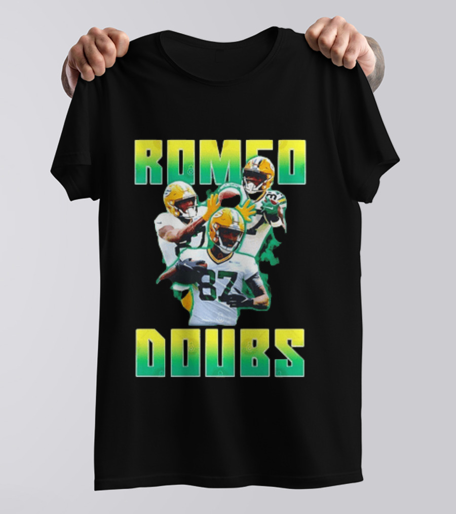 Green Bay Packers Football Romeo Doubs 87 Packers T-Shirt
