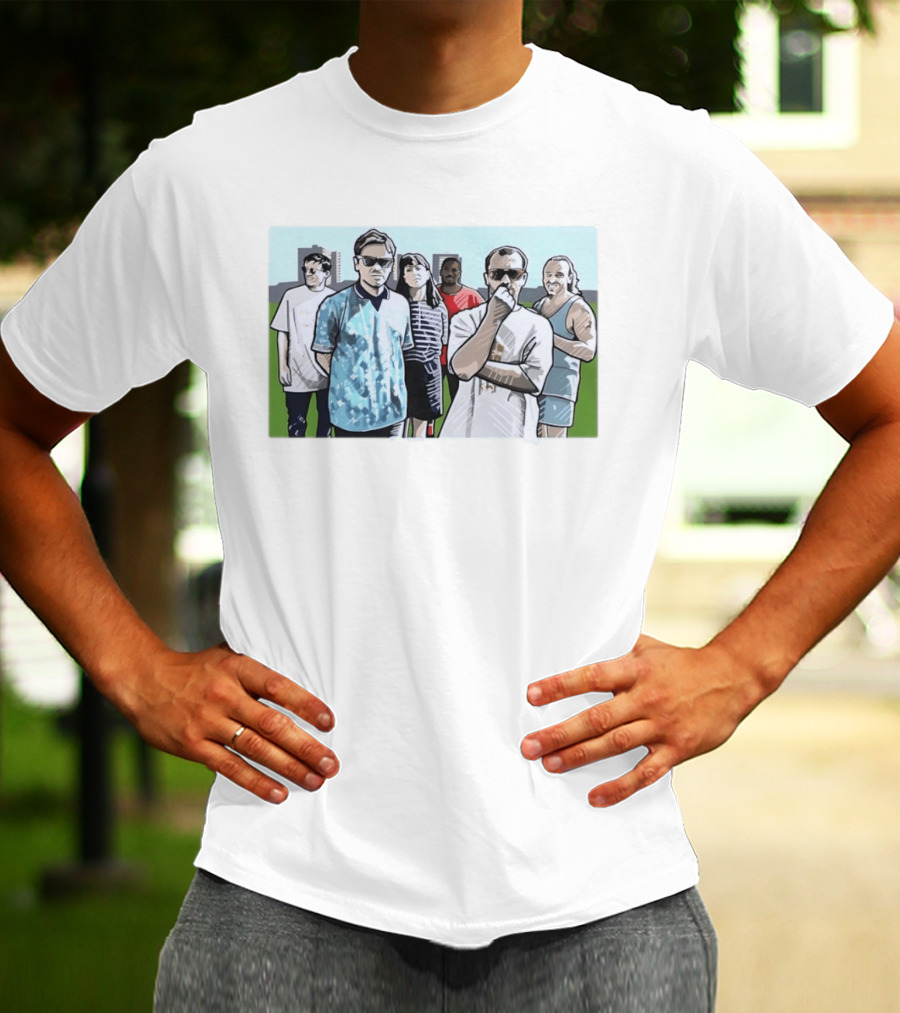 Day One Mo Group Cityscape Custom Printed T-Shirt