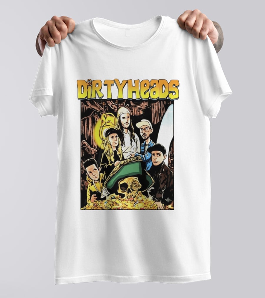 Dirty Heads Goonies Treasure Cave Adventure Tour 2024 T-Shirt