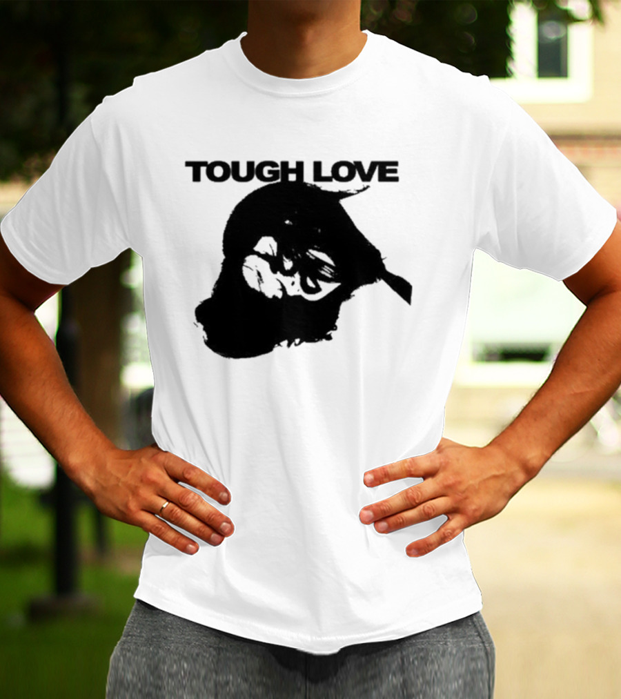 Tough Love Skull With Barbed Wire T-Shirt