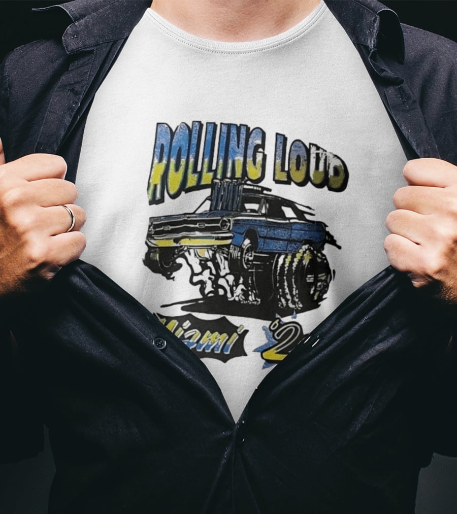 Rolling Loud Miami 2023 Hydraulics Vintage Car T-Shirt