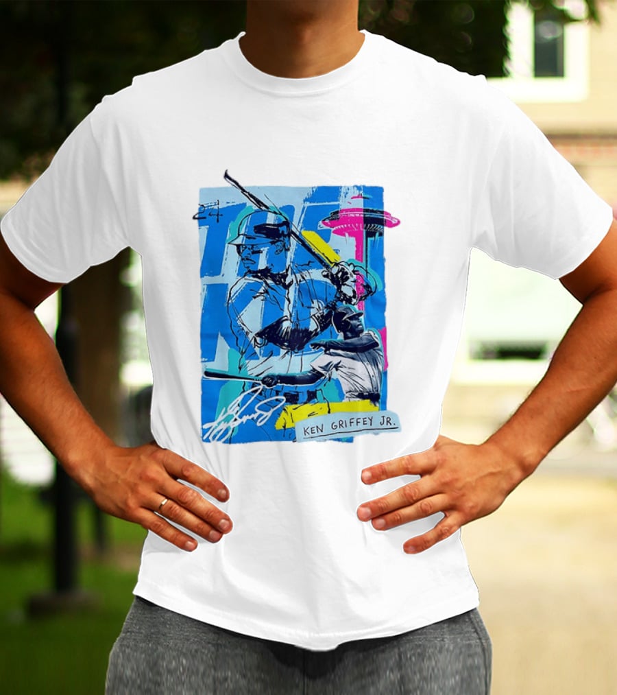 Ken Griffey Jr Seattle Mariners Baseball Legend T-Shirt