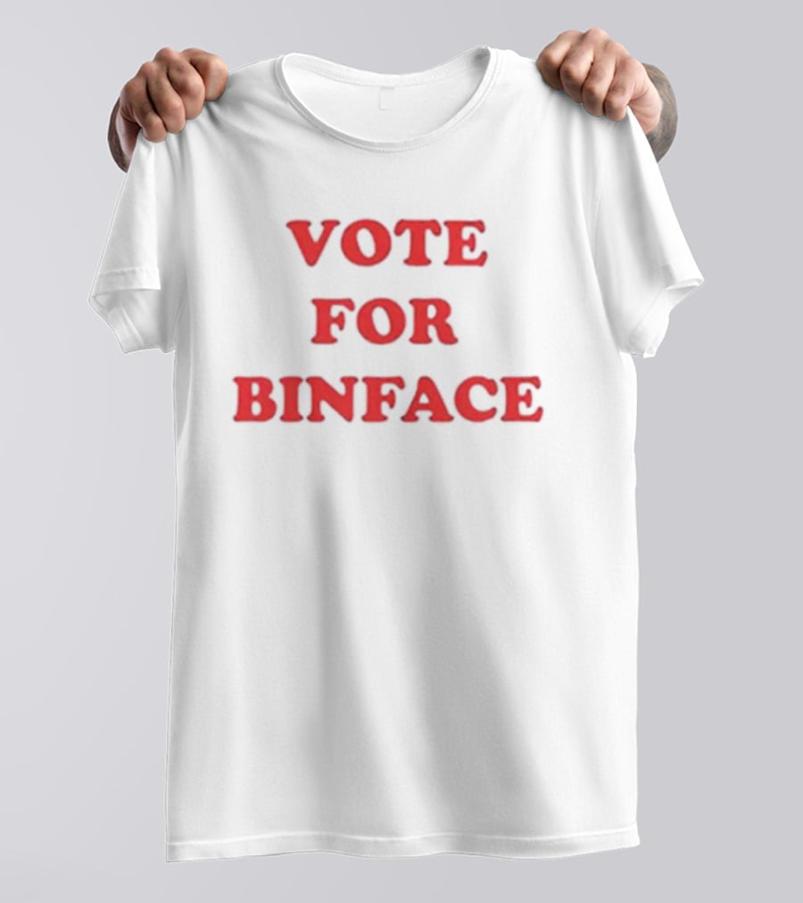 Vote For Binface Ringer Napoleon Dynamite Nigel Farage T-Shirt