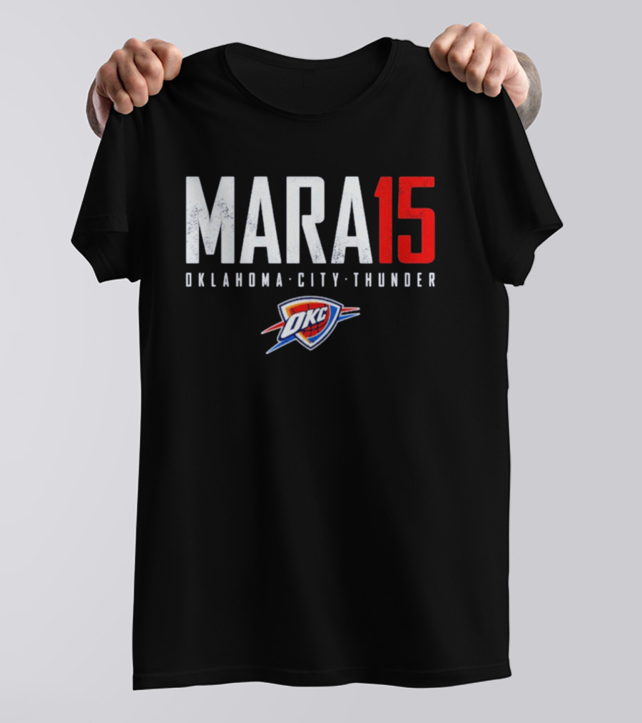 Mara 15 Oklahoma City Thunder OKC T-Shirt